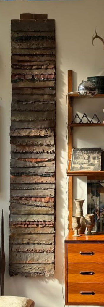 Architectural Copper and Mixed-Metal Wall Sculpture